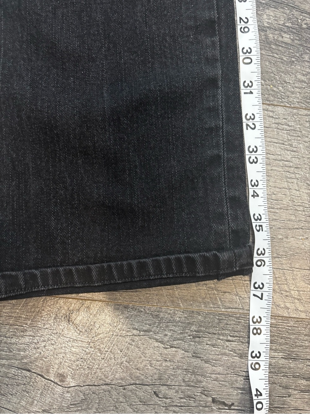 Lauren Ralph Lauren Black Straight-Leg Jeans - Picture 3 of 7